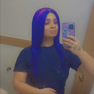Custom color closure wig